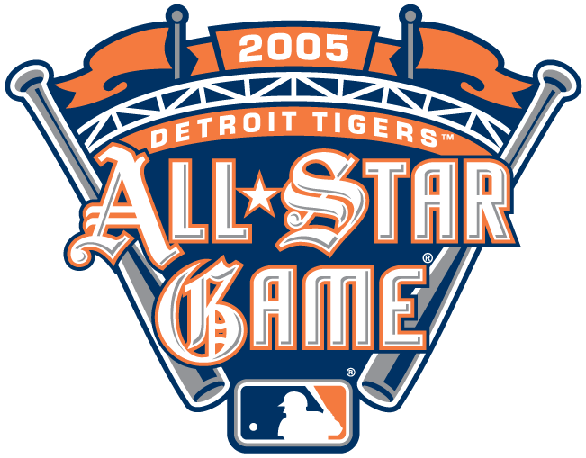 MLB All-Star Game 2005 Alternate 01 Logo vinyl decal